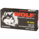 Wolf Ammo .45 ACP 230 Grain Full Metal Jacket Steel Pistol Ammo , 50 Rounds, 45WFMJ