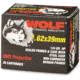Wolf Ammo 7.62x39mm 124 Grain Hollow Point Steel Rifle Ammo , 20 Rounds, 762W8M3