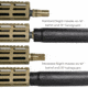 Wolfpack Armory Night Howler Recessed Flash Hider, 1/2x28, Nitride, Black, RNHFH1228BNV3