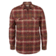 Wolverine Grayson Stretch Long Sleeve Flannel Shirt - Men's, Dark Brick Plaid, Medium W1206400-624-M