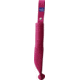 Wood Jewel 7.5in Pink Plywood Knife, 7.5in Overall, 3.25in Carbon Steel Blade, Pink Plywood Handle, Leather Sheath, 23PINK