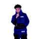 Woodpecker Teddy Fleece Hoodie, Navy, Small, WPU002A-NAV-S