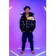 Woodpecker Woody Bomber Jacket - Mens, Firebird Black, XL, WPM001-FB-XL