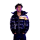 Woodpecker Woody Bomber Jacket - Mens, Firebird Black, XL, WPM001-FB-XL