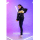 Woodpecker Woody Bomber Jacket - Womens, Firebird/Black Gold, L, WPW006-FB-L
