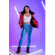 Woodpecker Woody Bomber Jacket - Womens, Raspberry/Red, L, WPW006-RAS-L