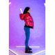 Woodpecker Woody Bomber Jacket - Womens, Raspberry/Red, L, WPW006-RAS-L