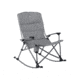 Woods Kaslo Folding Camping Rocker Chair, Gun Metal, CTI0765942G