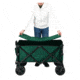 Woods Outdoor Collapsible Utility King Wagon, 225 lb Capacity, Green, CTI0762933G
