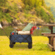 Woods Outdoor Collapsible Utility King Wagon, 225 lb Capacity, Navy, CTI0762933N