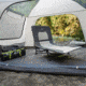 Woods Portable Quick Set-up Folding Adjustable 2-in-1 Camping Lounger/Cot, Gray, CTI0765535