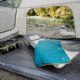 Woods Portable Quick Set-up Folding Adjustable 2-in-1 Camping Lounger/Cot, Gray, CTI0765535
