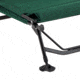 Woods Portable Quick Set-up Folding Adjustable 2-in-1 Camping Lounger/Cot, Green, CTI0765535G