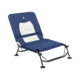 Woods Portable Quick Set-up Folding Adjustable 2-in-1 Camping Lounger/Cot, Navy, CTI0765535N
