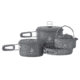 Woods Selkirk Anodized 4-pc Camping Cook Set, CTI0766080