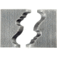 Woodstock 2in Picture Frame Moulding Head Knives, Set of 2, D1703