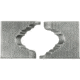 Woodstock 2in Picture Frame Moulding Head Knives, Set of 2, D1726