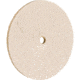 Woodstock Laminated Sisal Buffing Wheel, 8in. Diameter x 1/2in. Diameter x 5/8in. Hole D2523