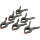 Shop Fox Polymer Spring Clamp Set, 6 pc., 3in. D4069