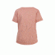 Woolrich First Forks Women's Split Neck Shirt, Vibrant Peach, 7702