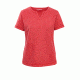 Woolrich First Forks Womens Split Neck Shirt, Bonfire Red, L, 7702-BONFIRERED-L