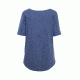Woolrich Meadow Forks Women's Short Sleeve Tee Shirt, Bijou Blue, 7053