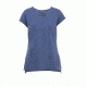 Woolrich Meadow Forks Women's Short Sleeve Tee Shirt, Bijou Blue, 7053