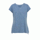 Woolrich Meadow Forks Women's Short Sleeve Tee Shirt, Bluestone, 7053