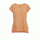 Woolrich Meadow Forks Women's Short Sleeve Tee Shirt, Cantaloupe, 7053