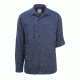 Woolrich Men's Expedition Canyon Convertible Shirt, Faded Indigo, L 6388-FDI-FADEDINDIGO-L-DEMO