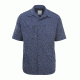 Woolrich Men's Expedition Canyon Short Sleeve Shirt, Faded Indigo, L 6387-FDI-FADEDINDIGO-L-DEMO