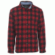 Woolrich Men's Wool Buffalo Shirt, Red/Black, L 6135-RBL-RED/BLACK-L-DEMO