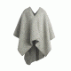 Woolrich Mini Buffalo Double Face Wool Poncho, Gray 92020-GRA - GRAY-DEMO