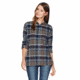 Woolrich The Pemberton - Womens, Navy Plaid, Extra Small, Regular Inseam, 2464-NAVYPLAID-XS