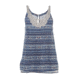 Woolrich Women's Bell Canyon Printed Tank Top, Deep Indigo Multi, M 7058-DIM-DEEPINDIGOMULTI-M-DEMO