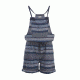 Woolrich Women's Jacquard Overalls, Deep Indigo, M 5208-DIN-DEEPINDIGO-M-DEMO