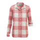Woolrich Women's Over And Out Shirt, Baked Clay Check, M 2207-BKE-BAKEDCLAYCHECK-M-DEMO