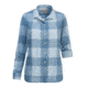 Woolrich Women's Over And Out Shirt, Bluestone Check, M 2207-BUN-BLUESTONECHECK-M-DEMO