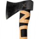 WOOX VOLANTE Axe, Carbon Steel Blade, Black Hickory, Black/Wood, BU.AXE002.01