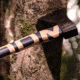 WOOX VOLANTE Axe, Carbon Steel Blade, Black Hickory, Black/Wood, BU.AXE002.01
