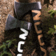 WOOX VOLANTE Axe, Carbon Steel Blade, Black Hickory, Black/White, BU.AXE002.02