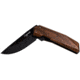 WOOX Leggenda Folding Knife, 3.5in D2 High Carbon Steel Straight Back Blade, Walnut, BU.KNF002.01