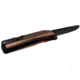 WOOX Leggenda Folding Knife, 3.5in D2 High Carbon Steel Straight Back Blade, Walnut, BU.KNF002.01