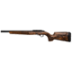 WOOX Elegante Hybrid Precision Ruger American Rifle Gen 2 Wood Rifle Stock w/Integrated Mini-Chassis, Right Hand, Short Action, High Grade Walnut/Brown, SH.GNS075.04