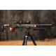 Woox Furiosa Chassis Walnut Wood/Aluminum Chassis W/Adjustable Cheek Fits Remington 700 M5 DBM, Long Action, 31in OAL, Ambidextrous