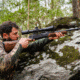 WOOX Wild Man Precision Stock - Remington Model 700, M5 DBM / AICS Mini Chassis, Standard, Left Hand, Short Action, Walnut, SH.GNS001.09LH