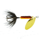 Wordens Rooster Tail In-Line Spinner, 1 3/4in, 1/24 oz Treble Hook, Brown Trout, 204-BRTR