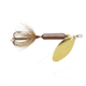 Wordens Rooster Tail In-Line Spinner, 2 1/4in, 1/8 oz, Treble Hook, Brown, 208-BR