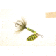 Wordens Rooster Tail In-Line Spinner, 2 1/4in, 1/8 oz Treble Hook, Chartreuse Black Tiger, 208-CBT