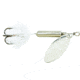 Wordens Rooster Tail In-Line Spinner, 2 1/4in, 1/8 oz Treble Hook, Chrome Whitetail, 208-CHWT